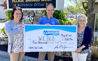 Meredith Village Savings Bank is proud to support WEDCO